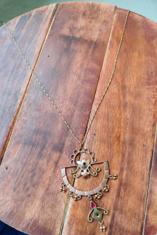 Gulbahar pendant (with chain)